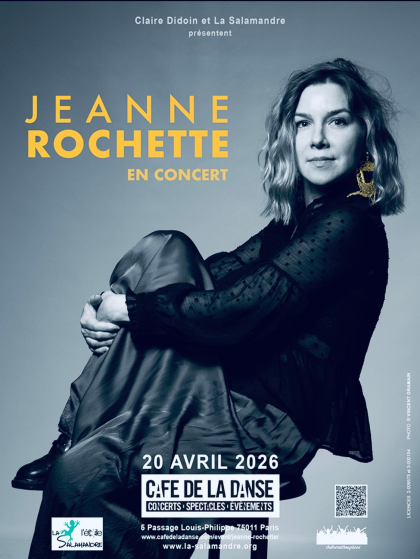 Jeanne ROCHETTE au Café de la Danse