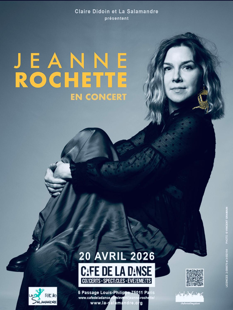 Jeanne ROCHETTE au Café de la Danse